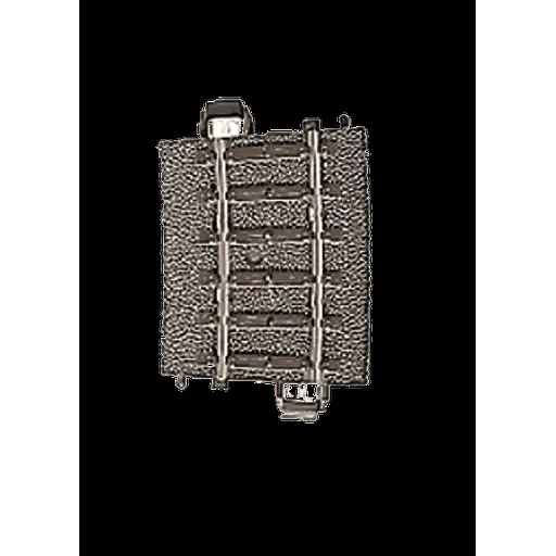 [MA24107] Rail courbe R1 7,5° Marklin 24107 - Rayon 360 mm - HO : 1/87 - Code 83 - Voie C