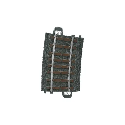 [MA24207] Rail courbe ballasté - Marklin 24207 - HO 1/87 - Code 83 - Voie C - Angle 7,5° - Rayon 437,5mm - 3R