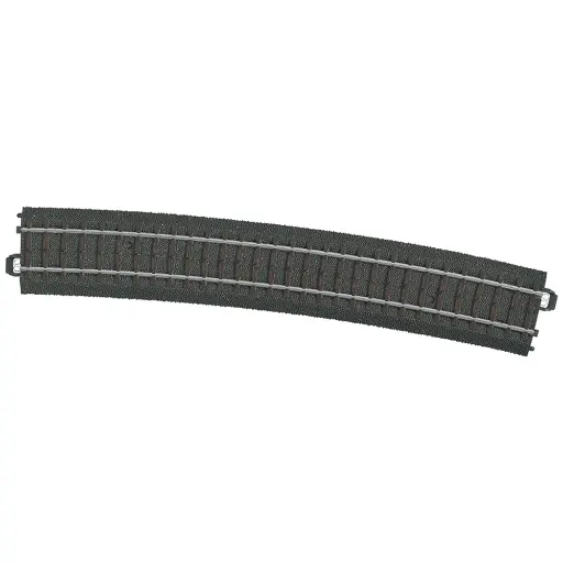 [MA24912] Rail courbe R9 12,1° Marklin 24912 - Rayon 1114,6 mm - HO 1/87 - Code 83 - Voie C