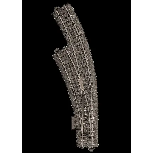 [MA24671] Aiguillage courbe à gauche R1 360 mm 30° - Märklin 24671 - HO 1/87 - Code 83 - Voie C