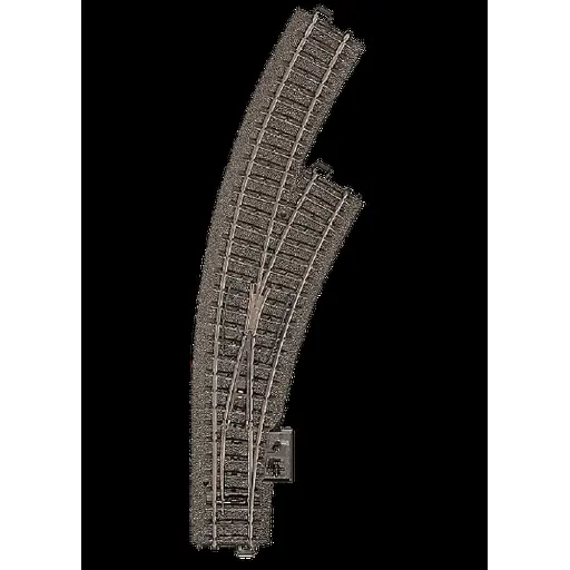 [MA24672] Aiguillage courbe à droite R1 360 mm 30° - Märklin 24672 - HO 1/87 - Code 83 - Voie C