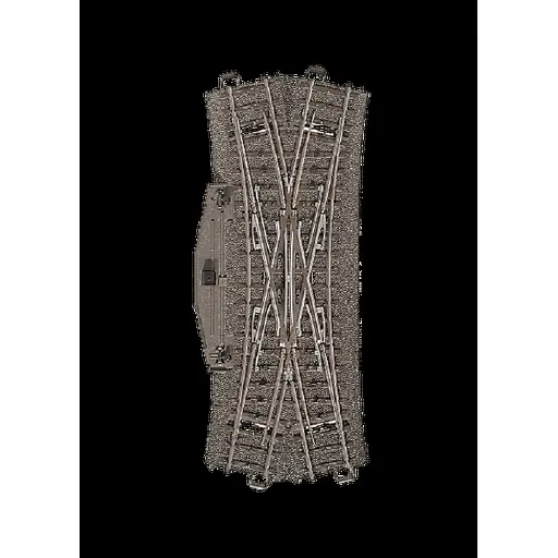 [MA24624] Traversée Jonction Double R2 24,3° - Märklin 24624 - 188,3 mm - HO 1/87 - Code 83 - Voie C