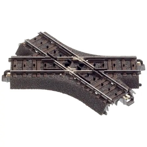 [MA24649] Croisement court 48,6° Marklin 24649 - 103,3 mm - HO : 1/87 - Code 83 - Voie C