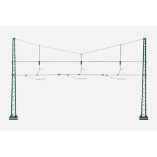 [MA74131] Ensemble de suspension de caténaire pour 3 voies 150 mm