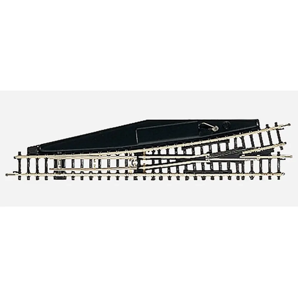 Aiguillage Manuel Märklin HO Gauche Réf. 5122 L - Vintage 1969, Voie Normale Deux Rails