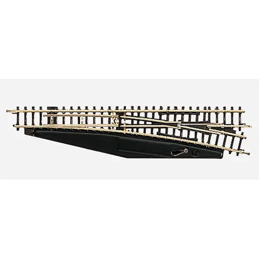 [MA8566] Aiguillage Manuel Droit - 110MM - Angle 13° - Marklin 8566 - Z : 1/220