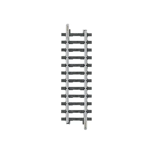 [MA2201] Rail droit non ballasté - Marklin 2201 - HO 1/87 - Code 83 - Voie K - Longueur 90 mm - 3R
