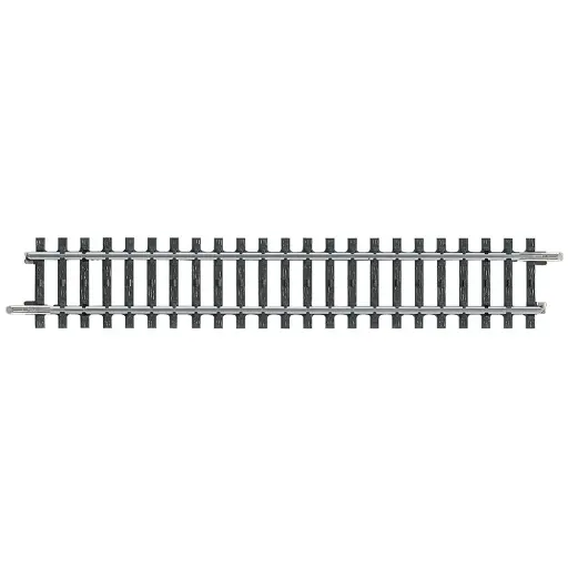 [MA2206] Rail droit non ballasté - Marklin 2206 - HO 1/87 - Code 83 - Voie K - Longueur 168,9 mm - 3R