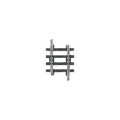 [MA2203] Rail droit non ballasté - Marklin 2203 - HO 1/87 - Code 83 - Voie K - Longueur 30 mm - 3R