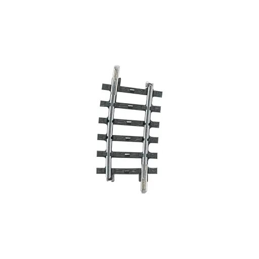 [MA2224] Rail courbe non ballasté - Marklin 2224 - HO 1/87 - Code 83 - Voie K - Angle 7,5° - Rayon 360mm - 3R