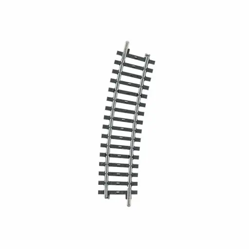 [MA2233] Rail courbe R2 424,6 mm 15° code 83 voie K - Märklin 2233 - HO 1/87 - 3R