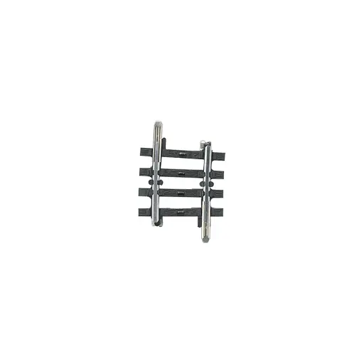 [MA2235] Rail courbe non ballasté - Marklin 2235 - HO 1/87 - Code 83 - Voie K - Angle 3,75° - Rayon 424,6mm - 3R