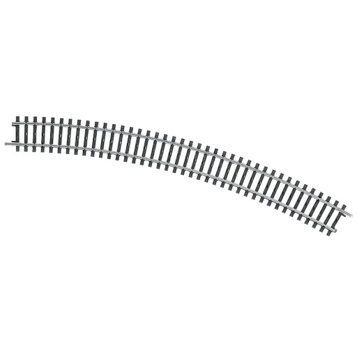 [MA2241] Rail courbe non ballasté - Marklin 2241 - HO 1/87 - Code 83 - Voie K - Angle 30° - Rayon 553,9 mm - 3R