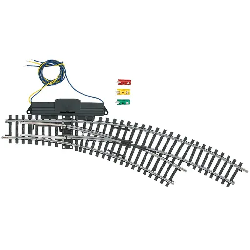[MA2269] Aiguillage à droite non ballasté - Marklin 2269 - 30° - HO 1/87 - Code 83 - Voie K - 3R