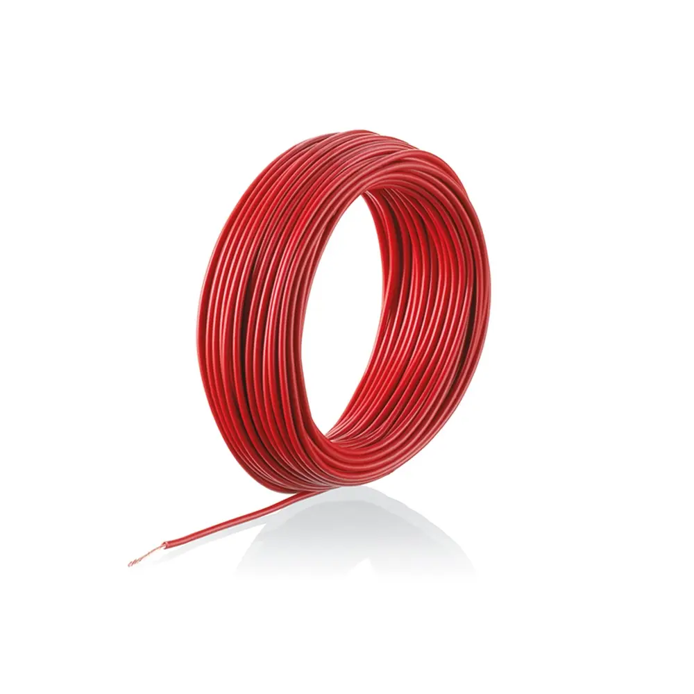 [MA7105] Bobine de Fil - Rouge - 10 Mètres - Section 0,19m2 - Marklin 7105 - HO: 1/87
