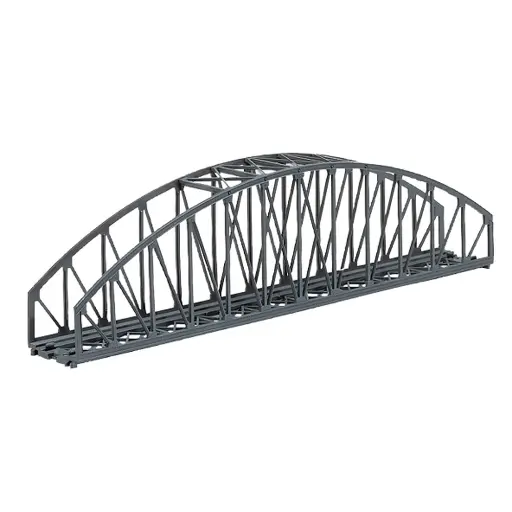 [MA8975] Pont en arc à voie unique Marklin 8975 - Z 1:220 - aspect en acier