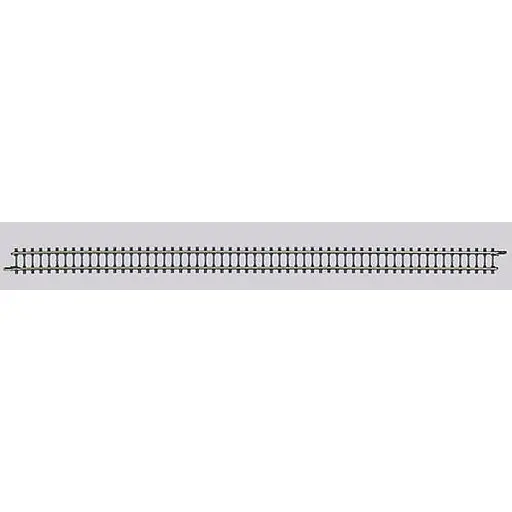 [MA85051] Élément de voie droit 220mm aspect traverses en béton