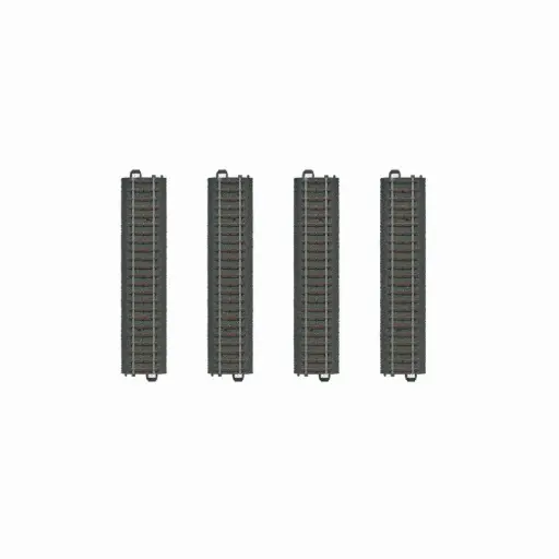 [MA20172] Coffret de 4 rails droits ballastés 171,7 mm code 83 voie C - Märklin 20172 - HO 1/87 - 3R