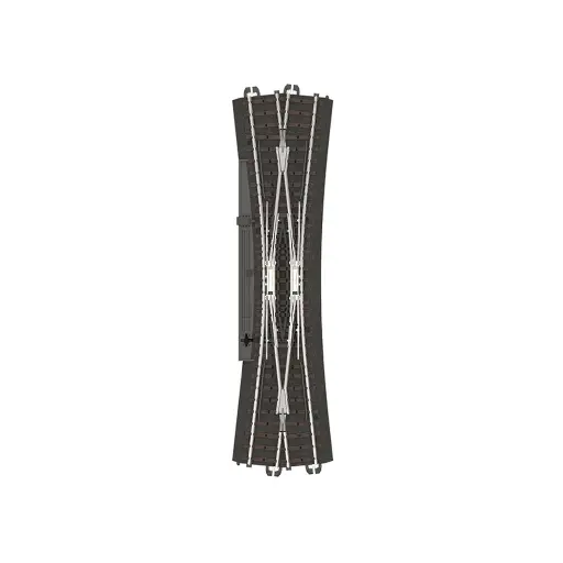 [MA24720] Traversée de jonction double ballastée - Märklin 24720 - HO 1/87 - Code 83 - 236,1 mm - 12,1° - Voie C - 3R