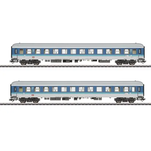 [MA43901] Coffret de deux Voitures Voyageurs InterRegio - Marklin 43901 - Echelle HO 1/87 - EP. V