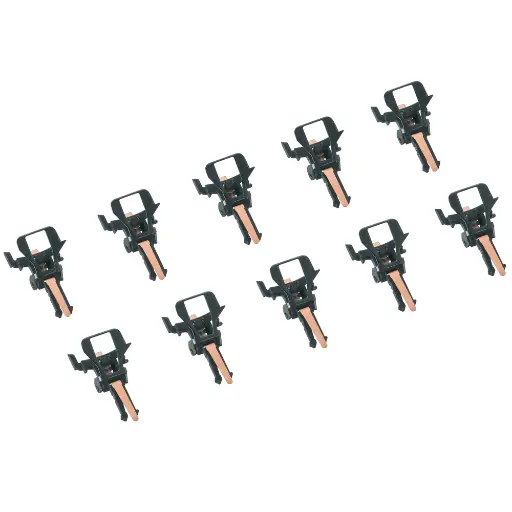 [MA72025] 10 têtes d'attelage court conducteur - NEM 362/303 MÄRKLIN 72025 - HO