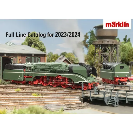 [MA15805] Catalogue Complet Märklin 2023/2024 en Anglais - MÄRKLIN 15805