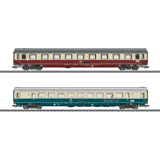 Coffret de voitures voyageurs FD 1980 "Königssee" - Märklin 43768 - HO 1/87 - DB - EP IV - 3R