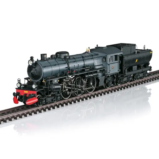 [MA39490] Locomotive à vapeur F 1200 - Märklin 39490 - HO 1/87 - SJ - Ep VI - Digital sound fumigène - 3R