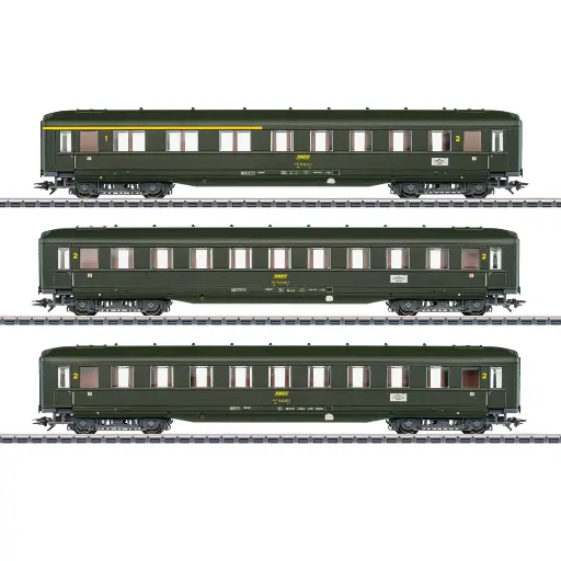 [MA43230] Coffret de voitures voyageurs - Märklin 43230 - HO 1/87 - SNCF - Ep IV - 3R