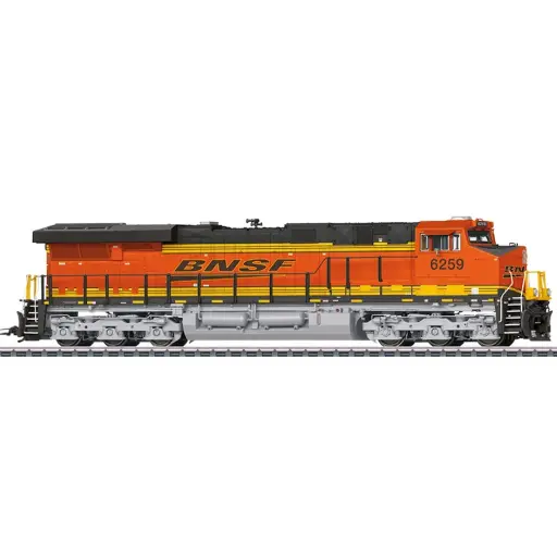 Locomotive diesel GE ES44AC - Märklin 38446 - HO 1/87 - Ep VI - Digital sound fumigène - 3R