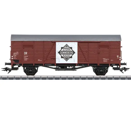 [MA46152] Wagon couvert 2 essieux, Gbkl, "Stern Sonneberg Radio" - Märklin 46152 - HO 1/87 - DR - Ep IV - 3R