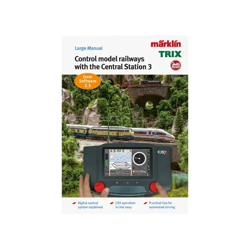 [MA3094] Guide pratique pour trains miniatures "Commande numérique avec la Central Station Märklin 3" - Märklin 3094