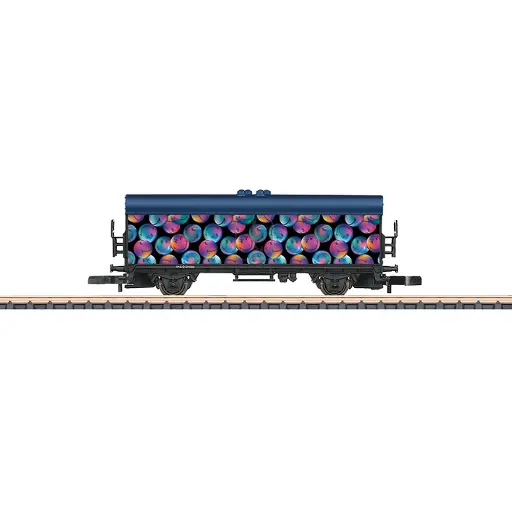 Märklin HO. Wagon citerne en verre avec figurine Père Noël (Neuf avec emballage d'origine) à