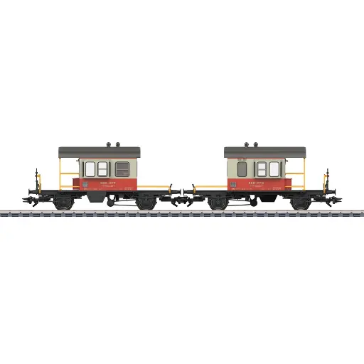 [MA46850] Coffret de wagons d'accouplement "Sputnik" Swiss Express - Märklin 46850 - SBB/CFF/FFS - HO 1/87 - EP. IV