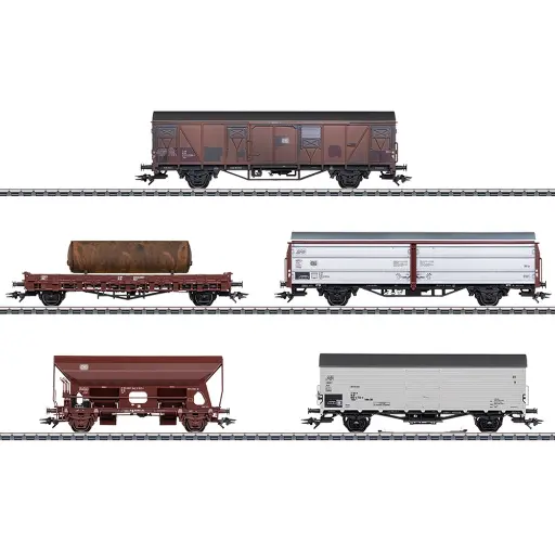 [MA47371] Coffret de wagons de marchandise pour série 193 - Märklin 47371 - HO 1/87 - DB - EP IV - 3R