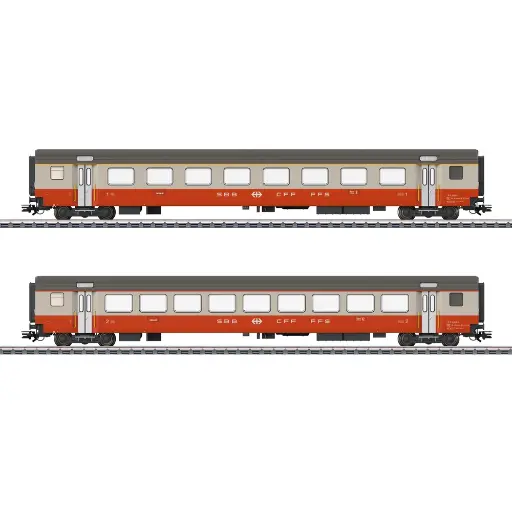 [MA42191] Coffret de voitures voyageurs Swiss Express - Märklin 42191 - SBB/CFF/FFS - HO 1/87 - EP. IV