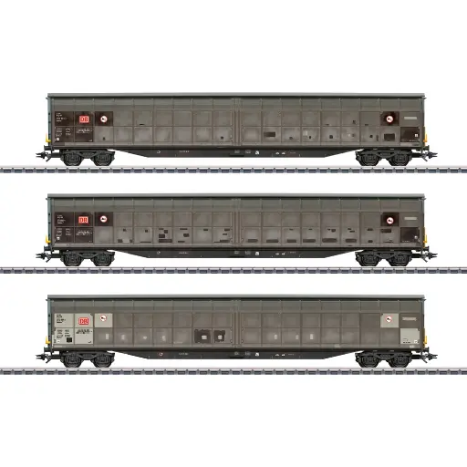 [MA48067] Coffret de wagons à parois coulissantes Habbins 354 - Märklin 48067 - DB AG - HO 1/87 - EP. VI - 3R