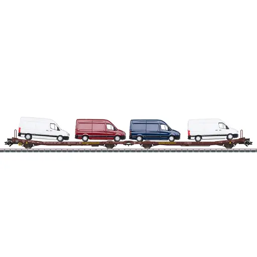 [MA47430] Wagons plats Laads 800B - Märklin 47430 - HO 1/87 - EP VI - 3R