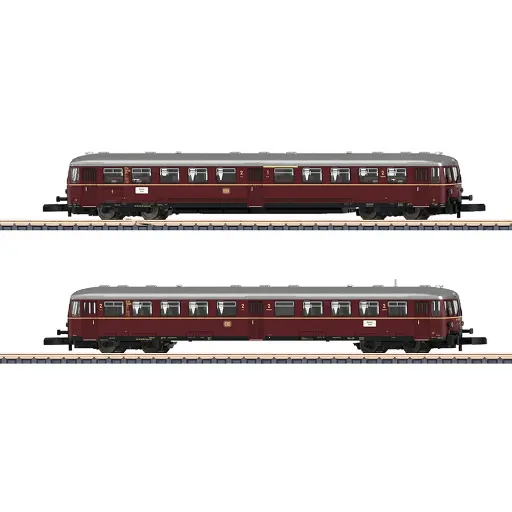 [MA88250] Automotrice à accumulateurs série ETA 150 avec voiture-pilote série ESA 150 - Märklin 88250 - Z 1/220 - DB - Ep III - 2R