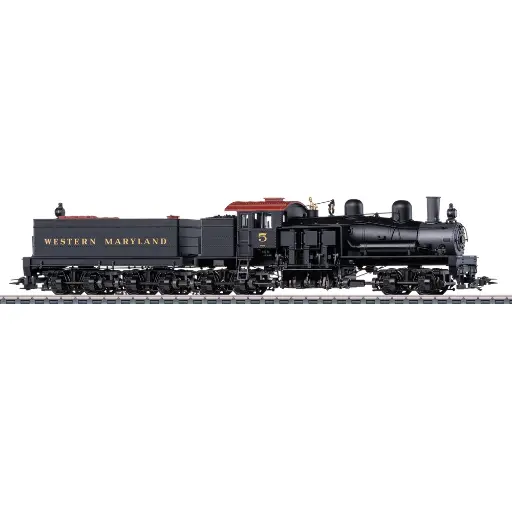 [MA38700] Locomotive à vapeur type Shay, N°5, Western Maryland, USA - Märklin 38700 - HO 1/87 - Ep II - Digital sound fumigène - 3R