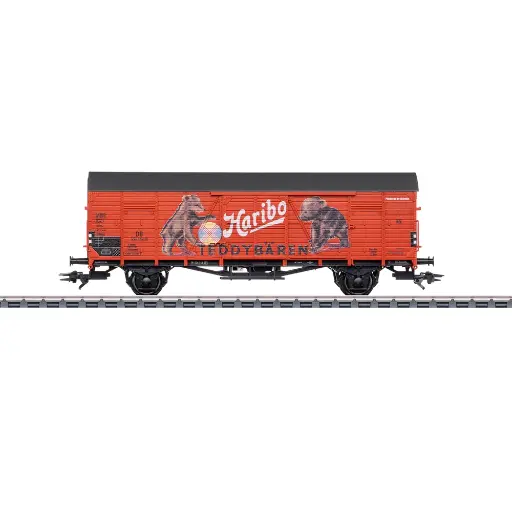 [MA46384] Wagon couvert de marchandises Gl 22 Haribo - Märklin 46384 - HO 1/87 - Ep III - 3R