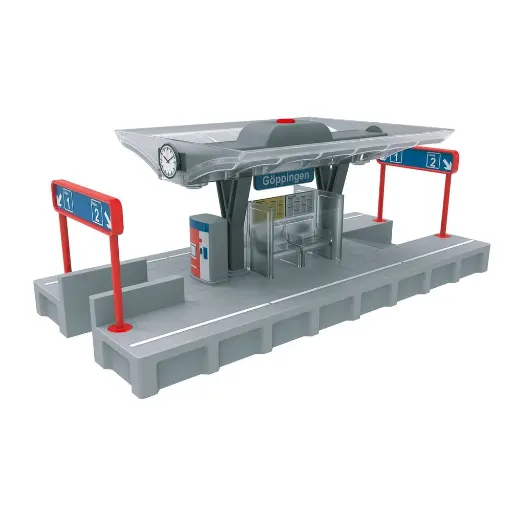 [MA72213] Quai de Gare avec fonctions lumineuses - Märklin my world 72213 - HO 1/87 - 250x110x100mm