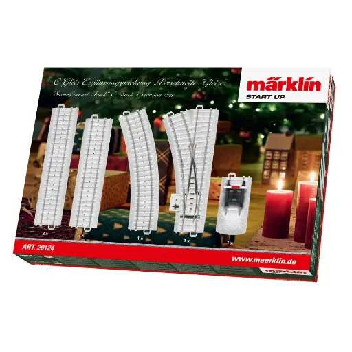 [MA20124] Coffret de voie C - Marklin Start Up 20124 - HO 1/87