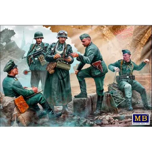 [MB35211] Militaires Allemands - IIe Guerre Mondiale Master Box Ltd 35211 - 1/35
