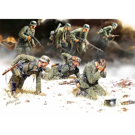 [MB3518] Panzer Grenadiers Allemands (1939-1942) - Master Box Ltd 3518 - 1/35