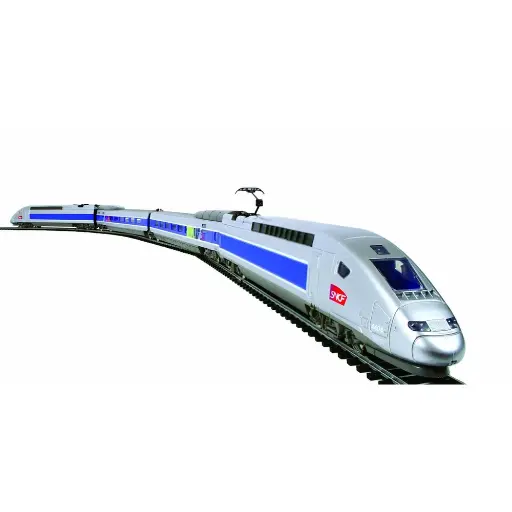 [MET111] Set de départ TGV POS Mehano T111 - HO : 1/87 - avec tapis de décors