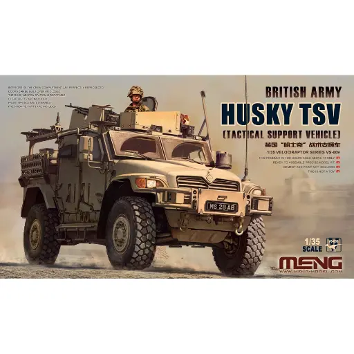 [MEVS-009] HUSKY TSV de l'armée britannique - Meng-Model VS-009 - 1/35