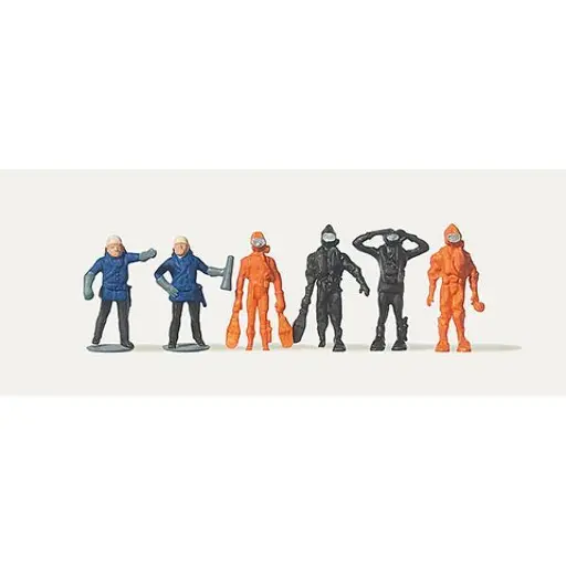 [ME0215012] Pompiers Plongeurs - Merten 0215012 - HO 1/87