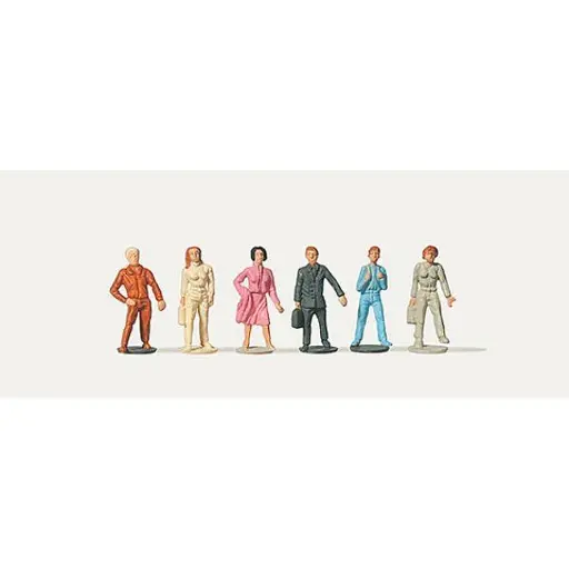 [ME0215001] Pack de 6 Voyageurs - Merten 0215001 - HO: 1/87