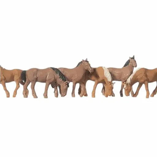 [ME0215018] 6 Chevaux - Merten 0215018 - HO 1/87